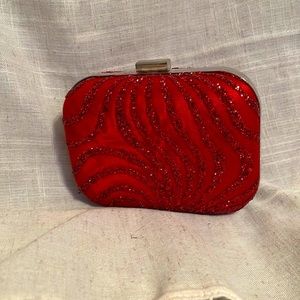 Evening clutch bag (Red)